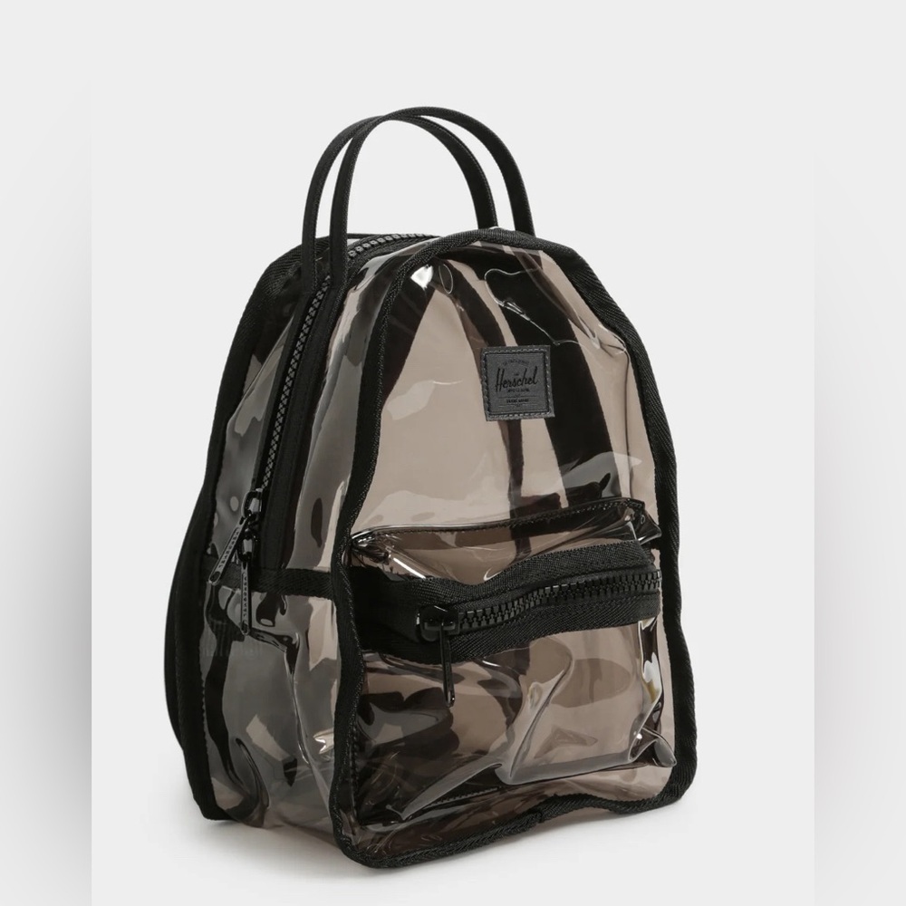 Herschel Supply Company Nova Mini Backpack Clear Transparent Smoke Black